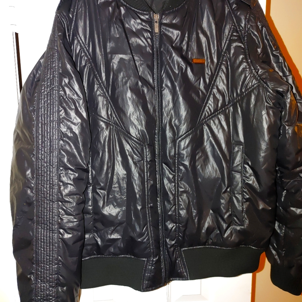 Sean Jean Racer Black Coat